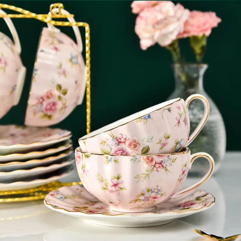 Korean Tea Set - 3-teiliges Teeservice im pastoralen Stil mit