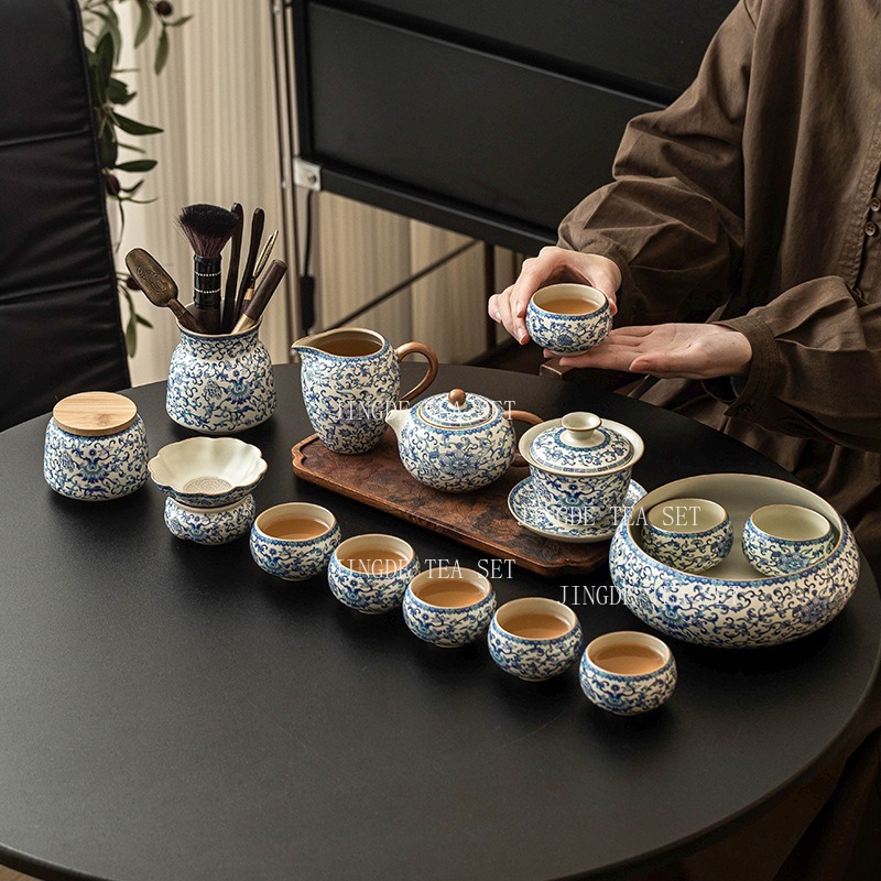 Ru Kiln Gongfu Tee-Set, Ineina – Korean Tea Set Bewertung und Preis